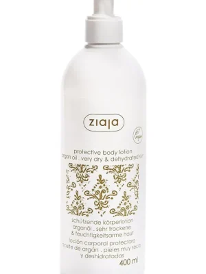Jen Po Omezenou Doba ZIAJA Argan Oil Ochranné tělové mléko 400 ml (poškozený aplikátor)