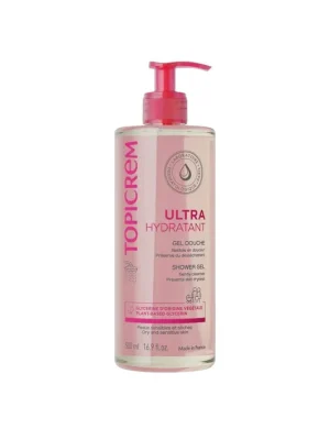 Omezená Nabídka TOPICREM Ultra hydratační sprchový gel 500 ml-(poškozený aplikátor)