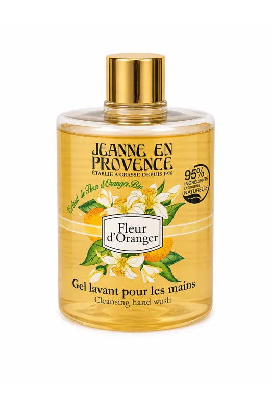 Přímo Od Výrobce Jeanne en Provence Fleur d’Oranger – tekuté mýdlo na ruce, 500 ml (poškozený aplikátor)