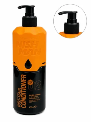 Aktuální Nish Man Pro-Hair Conditioner No.2 Keratin Complex – kondicionér na vlasy, 400 ml (poškozené balení)