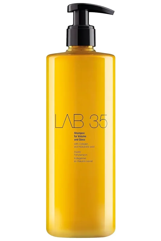 Originální Kallos LAB 35 Šampon pro objem a lesk s kolagenem a kyselinou hyaluronovou 500 ml-(poškozený aplikátor)