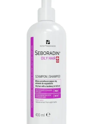 Autentický SEBORADIN Šampon na mastné vlasy 400 ml-(poškozený aplikátor)