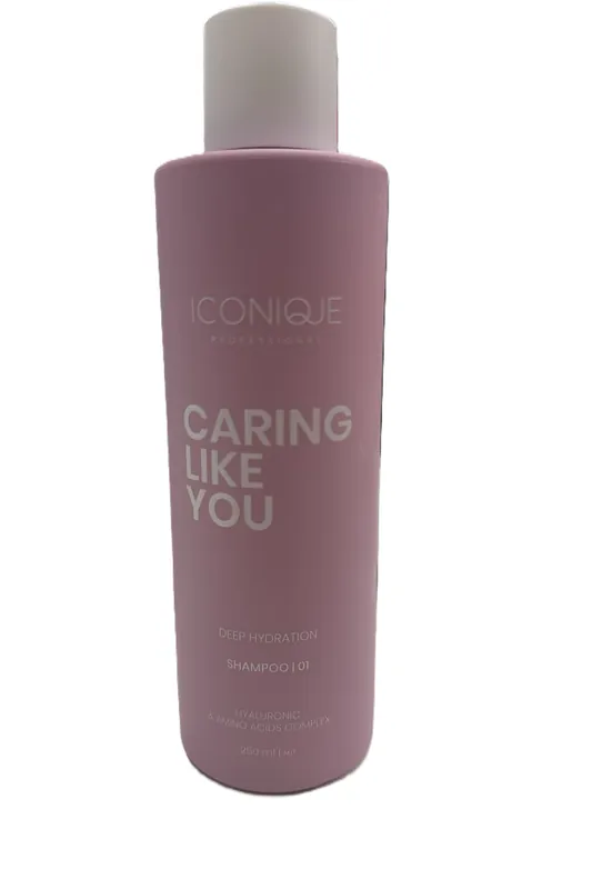 Ověřený ICONIQUE Professional Caring Like You – Deep Hydration Shampoo 01, 250ml (poškozený aplikátor)