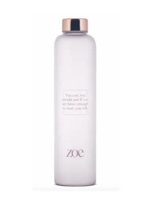 Originální ZOE Quote Glass Bottle 750 ml