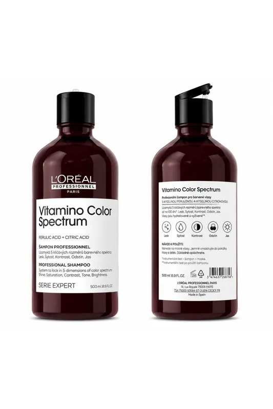 Cenový Hit L'Oréal Professionnel Vitamino Color Spectrum Šampónpro vlasy barvené 500ml