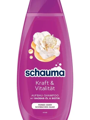Schwarzkopf Šampon Schauma Strength & Vitality 400 ml Akční Cena