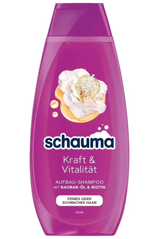 Schwarzkopf Šampon Schauma Strength & Vitality 400 ml Akční Cena
