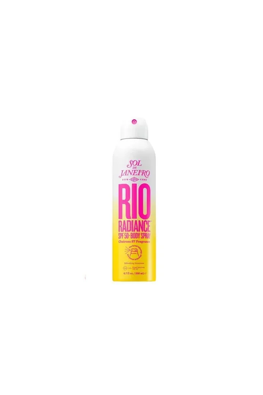 Levný Sol de Janeiro Rio Radiance SPF 50, osvěžující a hydratační sprej na ochranu pokožky, 200 ml