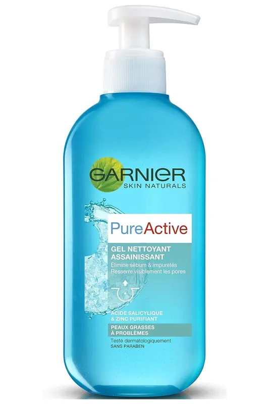 Výhodná Nabídka Garnier Skin Naturals Pure Skin čisticí gel 200 ml
