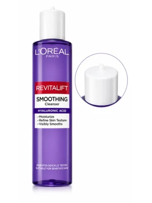 L'Oréal Paris Revitalift Smoothing Cleanser s kyselinou hyaluronovou 150 ml (poškozený aplikátor) Hit Sezóny