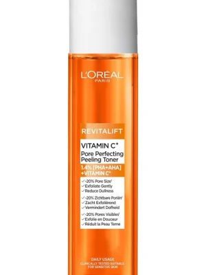 L’Oréal Paris Revitalift Vitamin C rozjasňující tonikum pro zúžení pórů, 180 ml Nová Kolekce