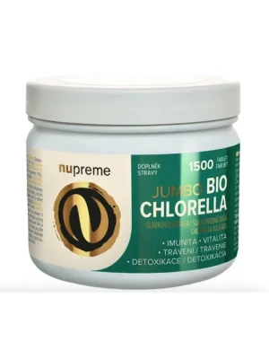 Autentický Nupreme Jumbo Bio Chlorella 1500 tablet