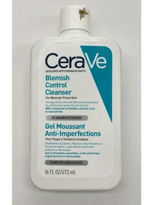 CeraVe Blemish Control Cleanser 473 ml – čisticí gel pro pleť se sklonem k nedokonalostem (poškozený aplikátor) Horká Nabídka