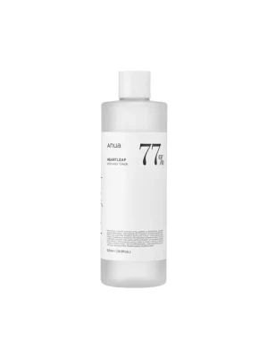 ANUA Heartleaf 77 % Soothing Toner JUMBO Zklidňující pleťová voda 500 ml, EXP. 05/2026 Jen Po Omezenou Doba