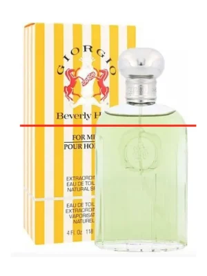 Novinka Giorgio Beverly Hills Giorgio, toaletní voda pánská, 118 ml (Bez krabičky / chybí část obsahu)