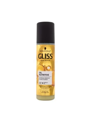 Nová Kolekce SCHWARZKOPF GLISS OIL NUTRITIVE EXPRESS-REPAIR-CONDITIONER,200ml (poškozený aplikátor)