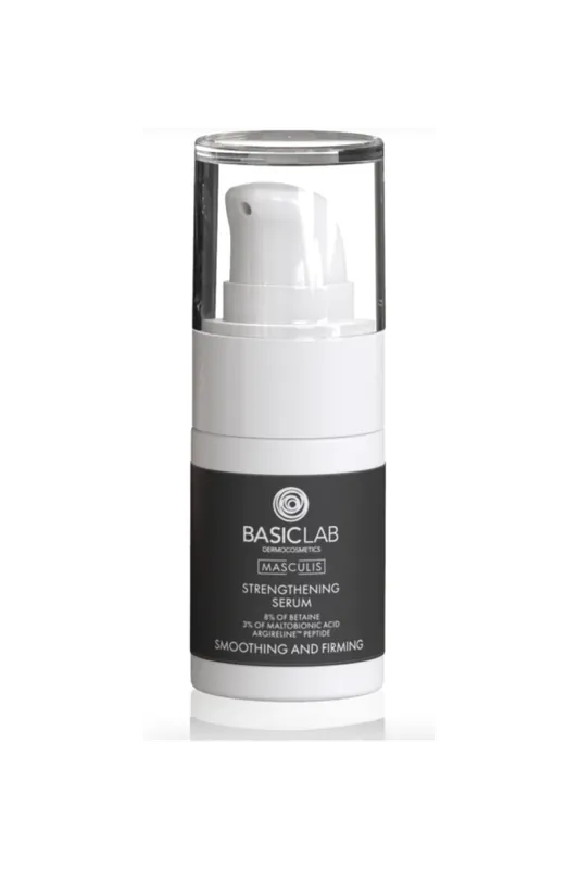 Víkendová Akce BasicLab Dermocosmetics Masculis posilující pleťové sérum pro muže 15 ml, EXP. 05/2026