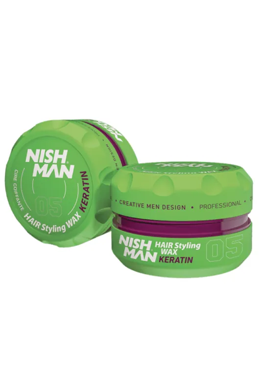 NISHMAN vosk na vlasy 05 Keratin, 150 ml EXP. 05/2026 Originální
