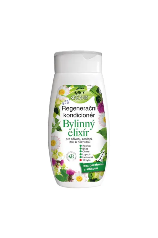 Bione Bylinný elixír Regenerační kondicionér 260 ml, EXP. 05/2026 Vrácení Zdarma