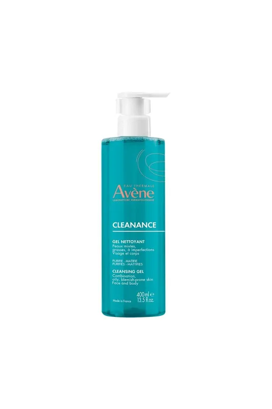 Časově Omezené Avène Cleanance Čisticí gel, 400ml(poškozený aplikátor)
