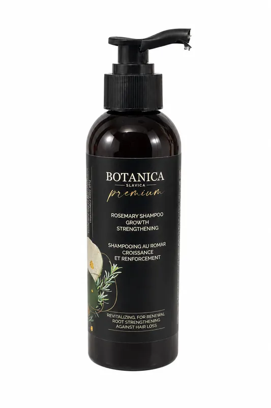 Botanica Slavica Premium rozmarýnový šampon 250ml ( poškozený aplikátor) Novinka