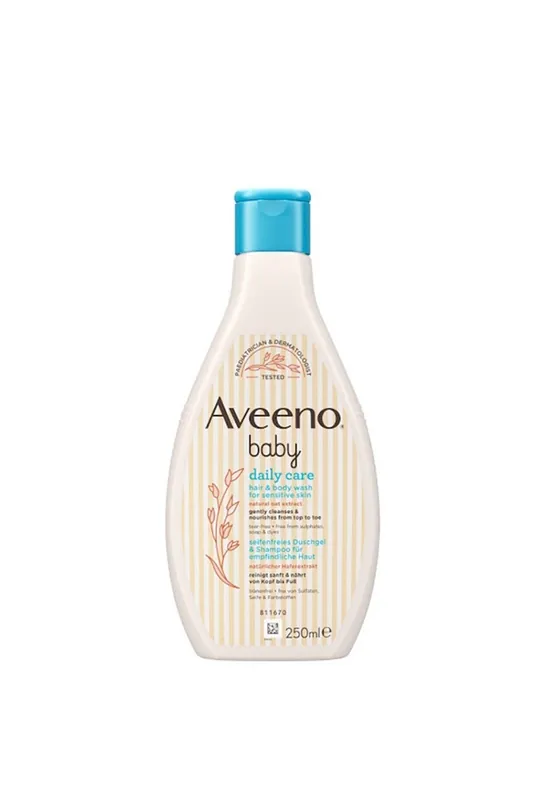 AVEENO Baby daily care mycí gel, 250 ml Nová Kolekce