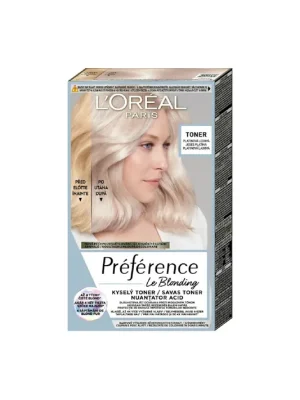 L'ORÉAL PARIS Préférence Tonery Platinová ledová, 60 ml + 60 ml + 54 ml Sezónní Sleva