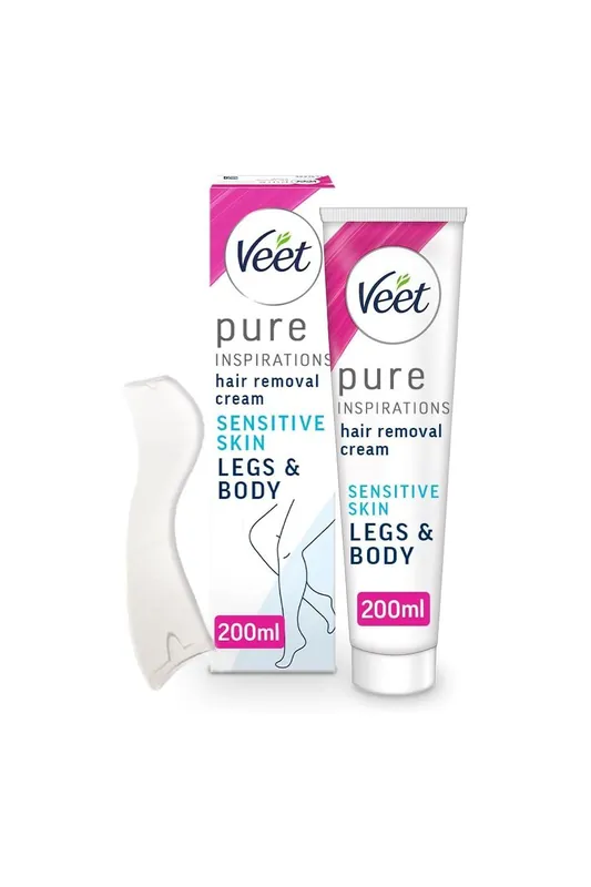 Veet Pure Depilační krém pro citlivou pokožku 200 ml bez krabičky a špachtle Jen Po Omezenou Doba