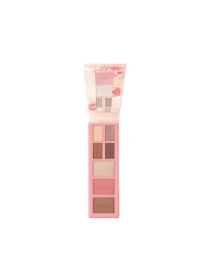 Essence Bloom Baby, Bloom! Paleta na oči a tvár, 11,5 g (odlomená část/vyzkoušený) Finální Výprodej