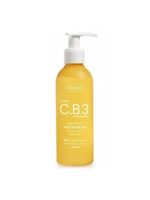 Akční Nabídka Ziaja denní čisticí gel na obličej s vitamínem C.B3, 190ml
