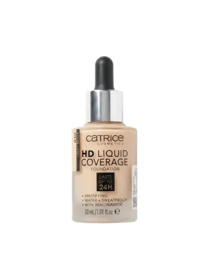 Oblíbený Catrice tekutý make-up HD coverage 010 30 ml, (produkt má poškozený obal)