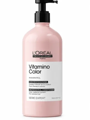 L’Oréal Professionnel Vitamino Color – kondicionér pro barvené vlasy 750ml (poškozený aplikátor) Omezená Nabídka