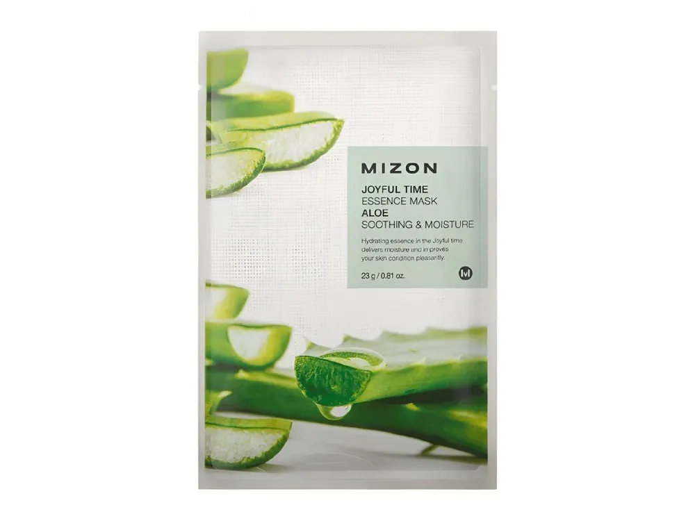 Dokud Zásoby Vydrží Mizon Joyful Time Essence Mask Aloe - pleťová maska s Aloe Vera