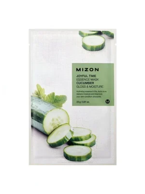 Mizon Joyful Time Essence Mask Cucumber 23g- maska s hydratačním účinkem Časově Omezené