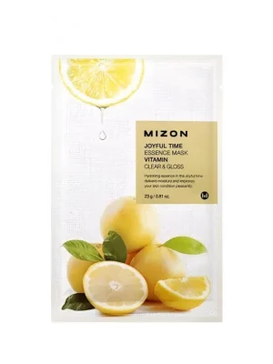 Mizon Joyful Time Essence Mask Vitamin - maska s vitamínem C pro rozjasnění Jen Po Omezenou Doba