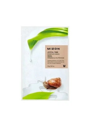 Rychlé Dodání Mizon Joyful Time Essence Mask Snail - pleťovámaska se zpevňujícím účinkem a šnečím extraktem