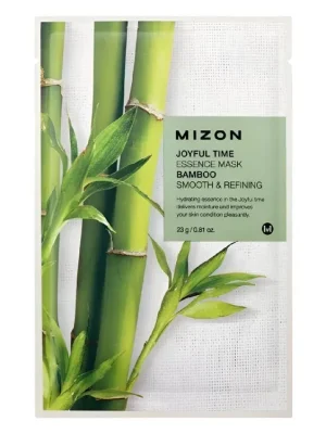 Mizon Joyful Time Essence Mask Bamboo - pleťovámaska s extraktem z Bambusu Nízká Cena