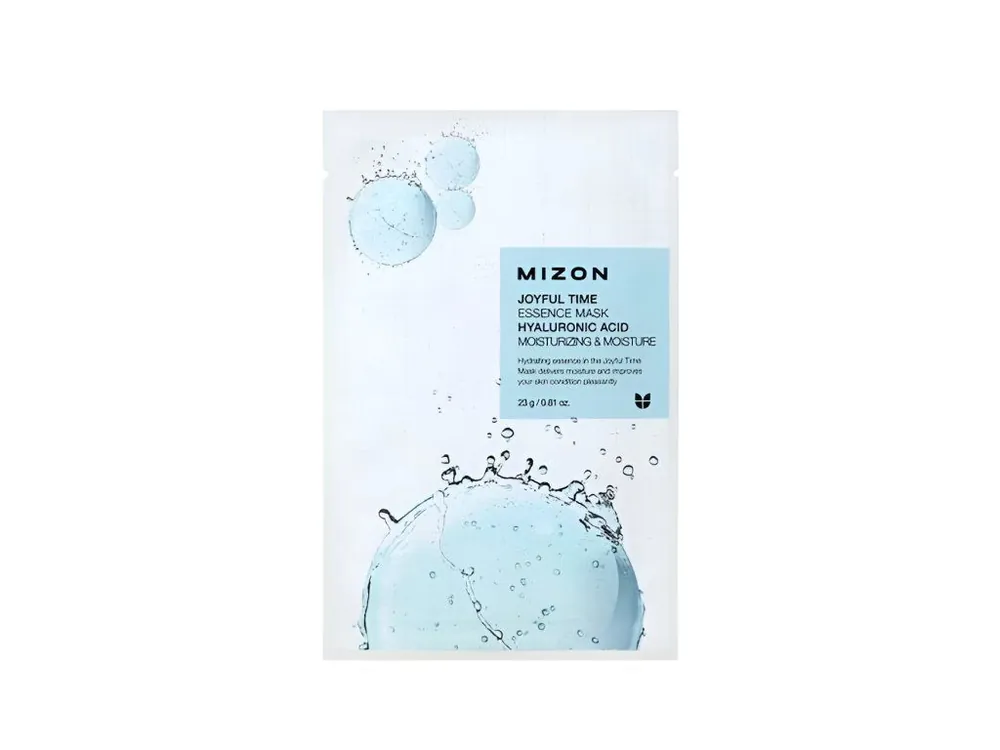Akční Cena Mizon Joyful Time Essence Mask Hyaluronic Acid 23g- maska s hydratačním účinkem