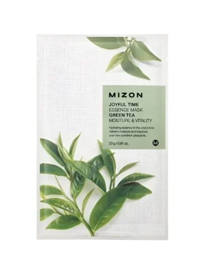 Omezená Nabídka Mizon Joyful Time Essence Green Tea - pleťová maska se zeleným čajem