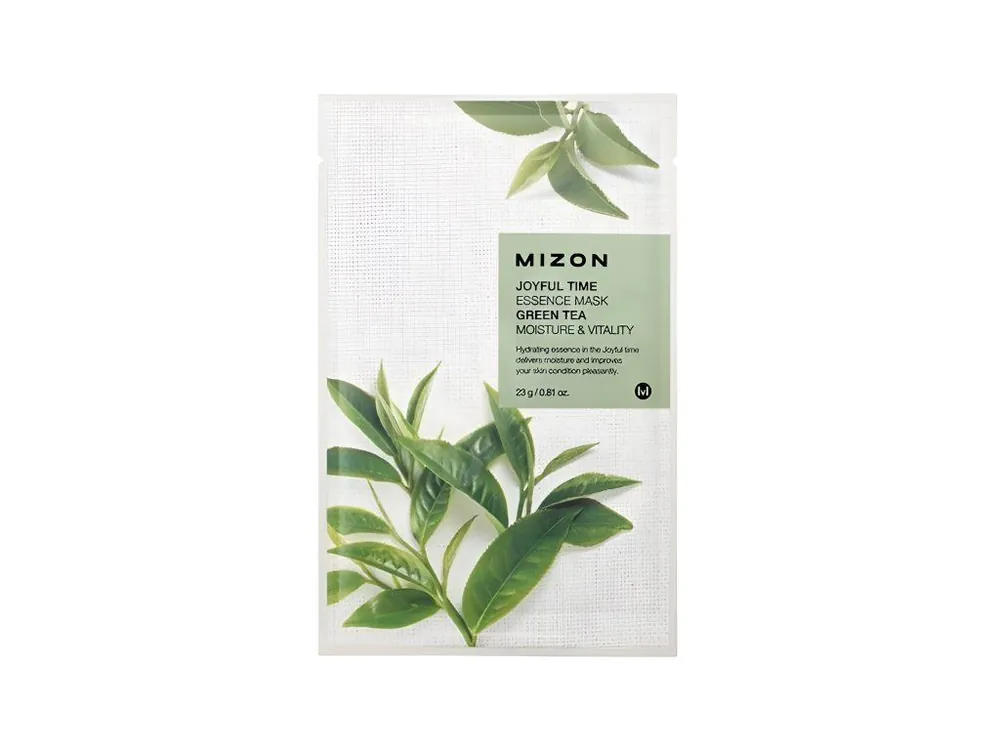 Omezená Nabídka Mizon Joyful Time Essence Green Tea - pleťová maska se zeleným čajem