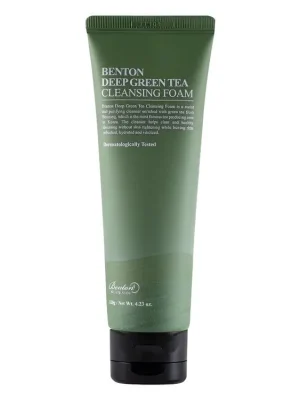 Autentický Benton Deep Green Tea Cleansing Foam - čistící pěna s extraktem ze Zeleného čaje