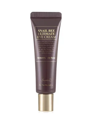 Bezpečná Platba Benton Snail Bee Ultimate Eye Cream - výživný oční krém s hlemýždím extraktem