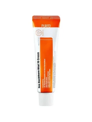 Omezená Nabídka PURITO Sea Buckthorn Vital 70 Cream- rozjasňující pleťový krém