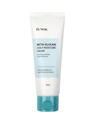IUNIK Beta-Glucan Daily Moisture cream - lehký hydratační pleťový krém s Betaglukanem Doprava Zdarma