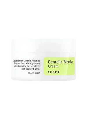 COSRX Centella Blemish cream - zklidňující hojivý krém s pupečníkem asijským Bezpečná Platba