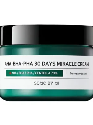 Some By Mi AHA BHA PHA 30 Days Miracle cream - pleťový krém s AHA BHA PHA kyselinami Sleva