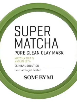 Some By Mi Super Matcha pore clean clay mask - čistící pleťová maska s Jílem Poslední Šance