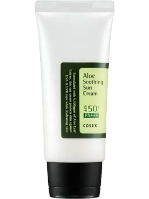 Top Prodej COSRX Aloe Soothing Sun Cream SPF50+/PA+++ - ochranný hydratační krém s Aloe Vera