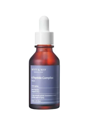 Dokud Zásoby Vydrží Mary&May 6 Peptide Complex serum - omlazující pleťové sérum s Peptidy
