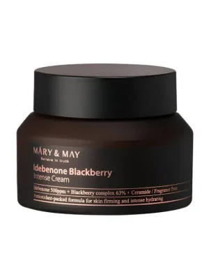 Mary&May Idebenone Blackberry Intense cream - intenzivně hydratačníkrém s komplexem z ostružin Bezpečná Platba
